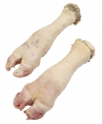 Beef bleached feet